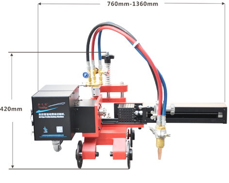 ʽعܵи ThinkPipe NC Pipe Profile Cutting Machine, intersection cutting